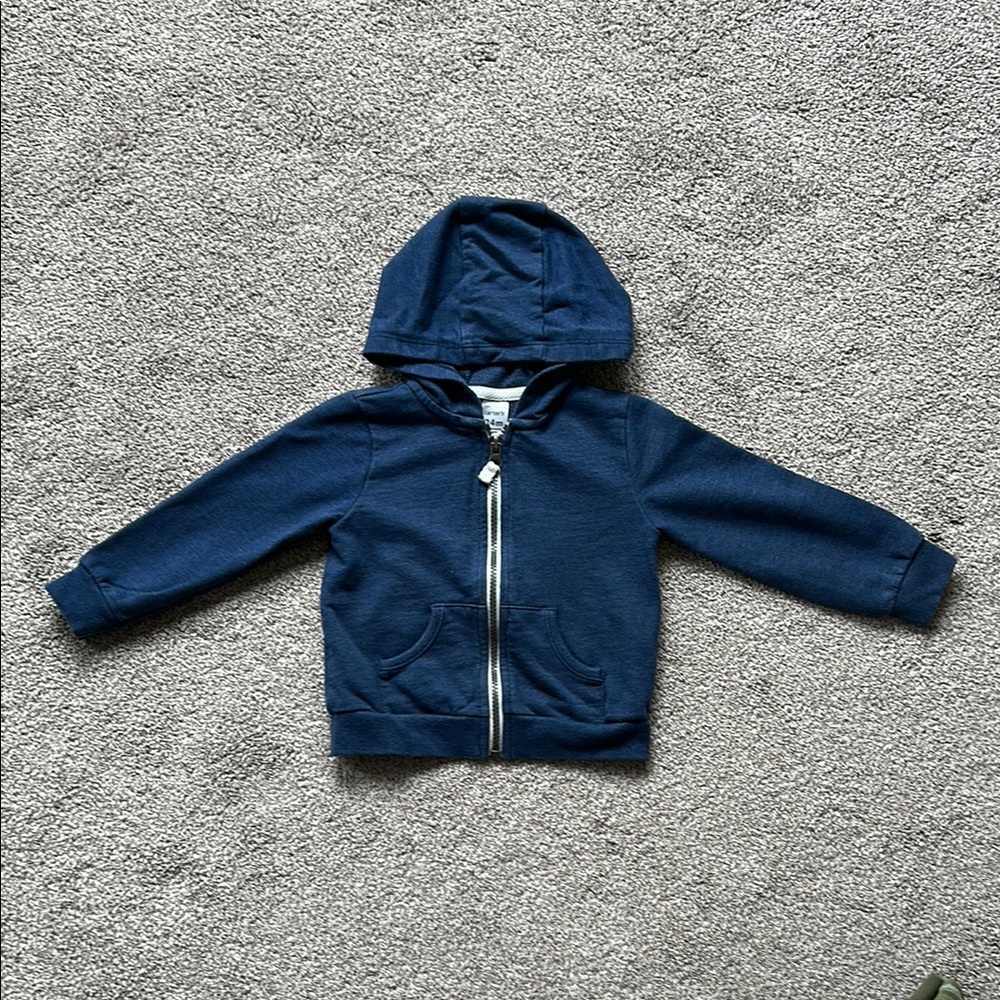 Carter's Classic Navy Zip-Up Hoodie